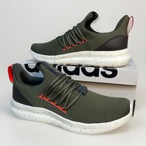 Adidas Men's Lite Racer Adapt Sneakers Cloud Foam Slip On Olive Mens Size 11